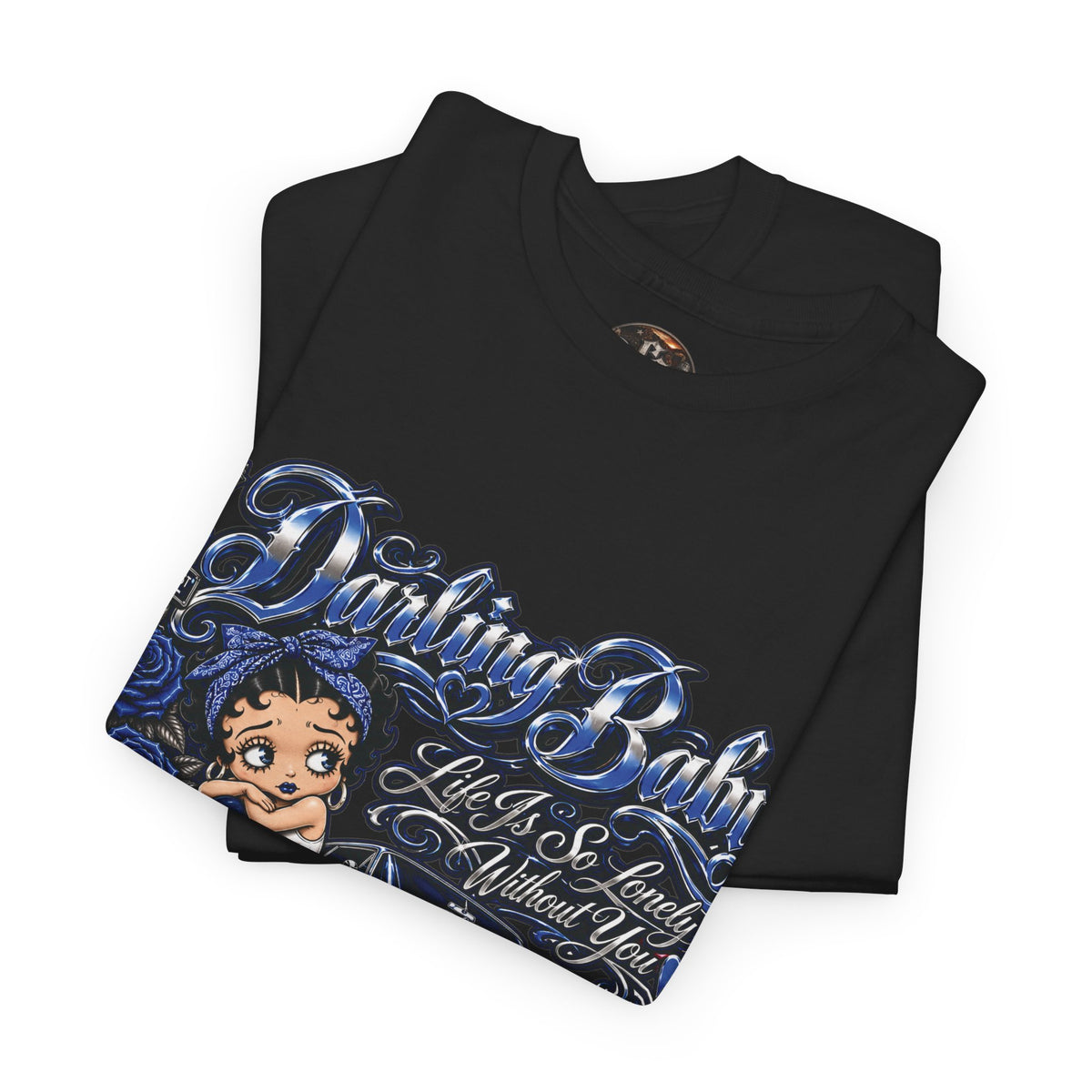 Blue Darling Baby Graphic Tee