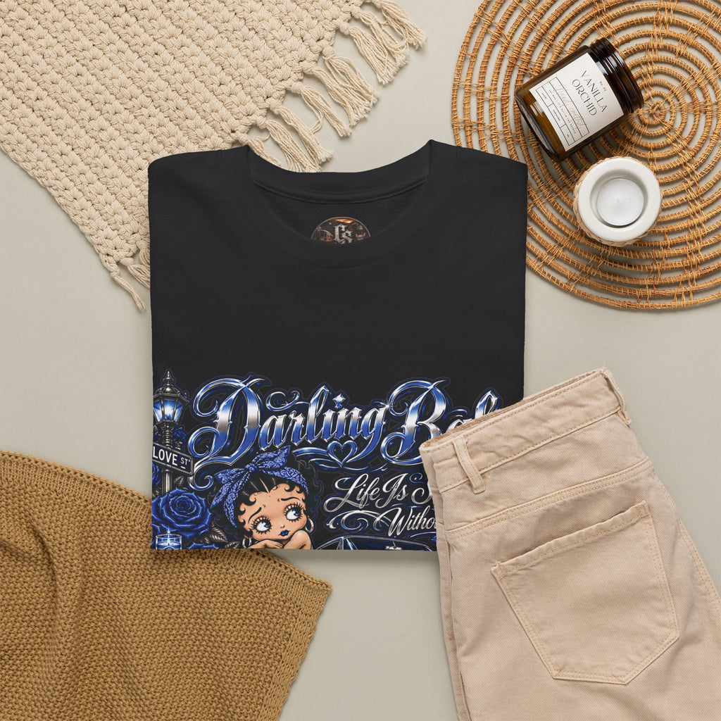 Blue Darling Baby Graphic Tee
