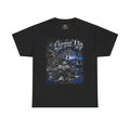 (Blue) Grow Up Chicano Streetwear Graphic T-Shirt