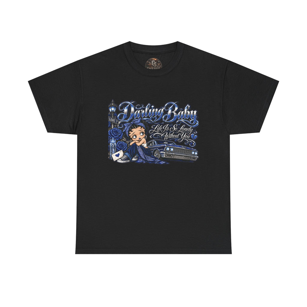 Blue Darling Baby Graphic Tee