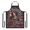 Lowrider Chicano Oldies & Lowriders Apron RED