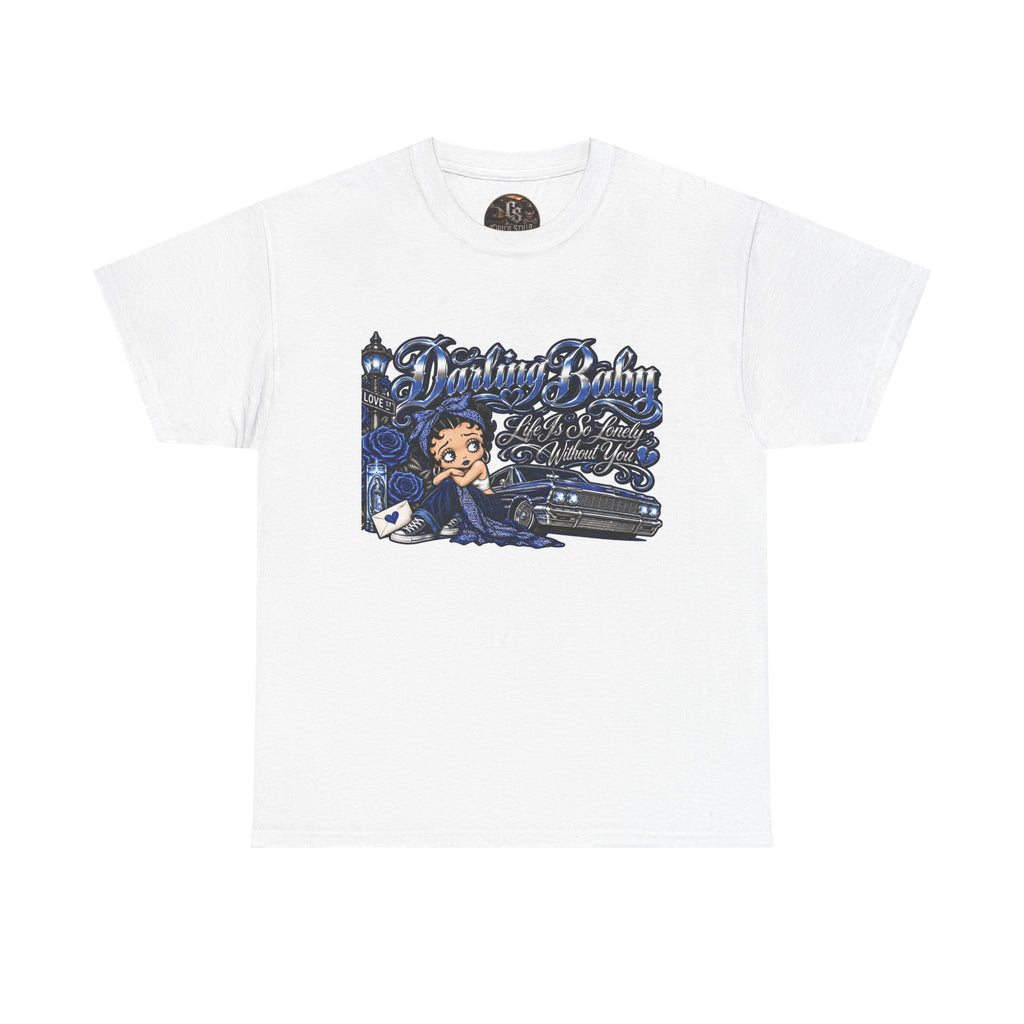 Blue Darling Baby Graphic Tee