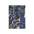 Holiday Card – Blue Gangster Santa