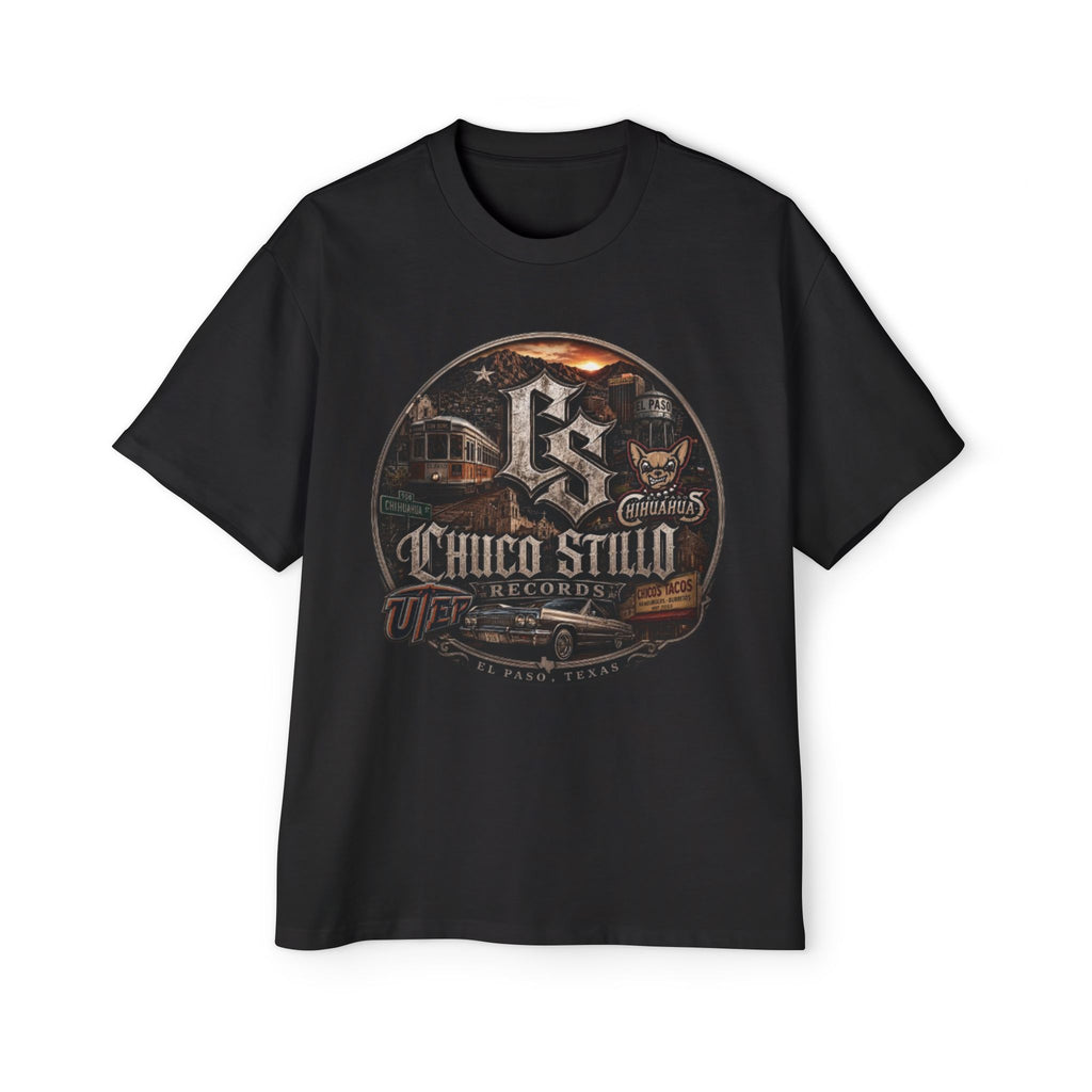 Chicano Lowrider Tee — "Chuco Stillo" Vintage Car Graphic Shirt